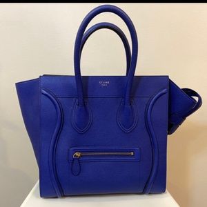 Celine Blue Electrique Pristine with receipt